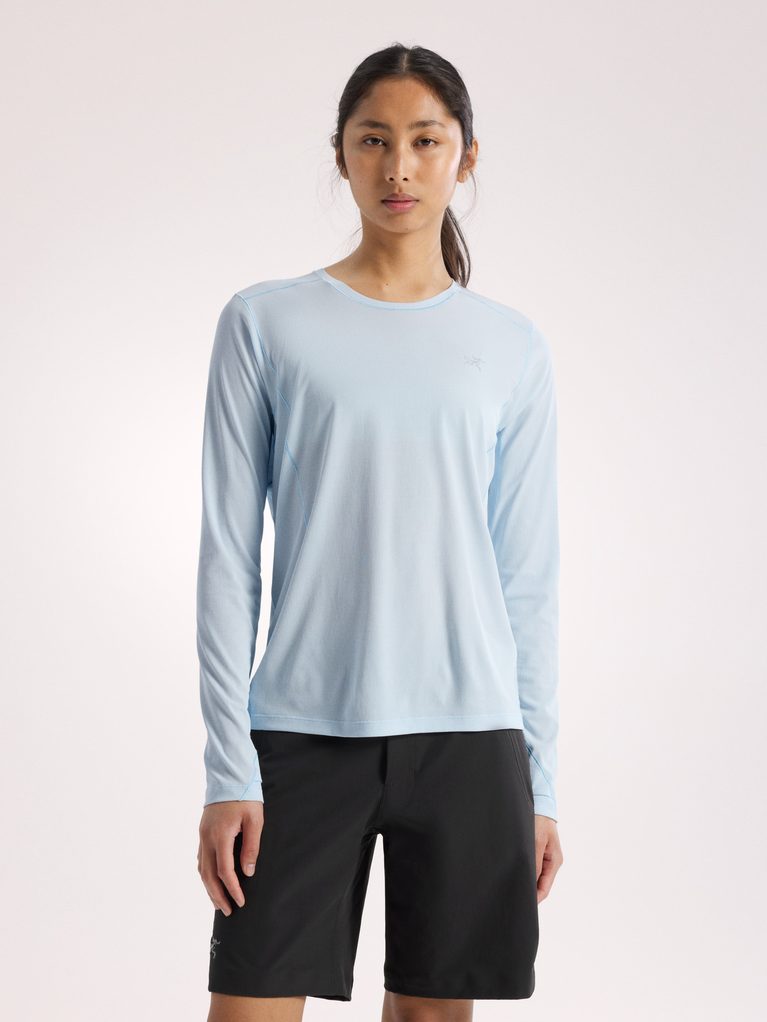 S26-X000010245-Sunna-Crew-Shirt-LS-Alpine-Blue-Women-s-Front-View